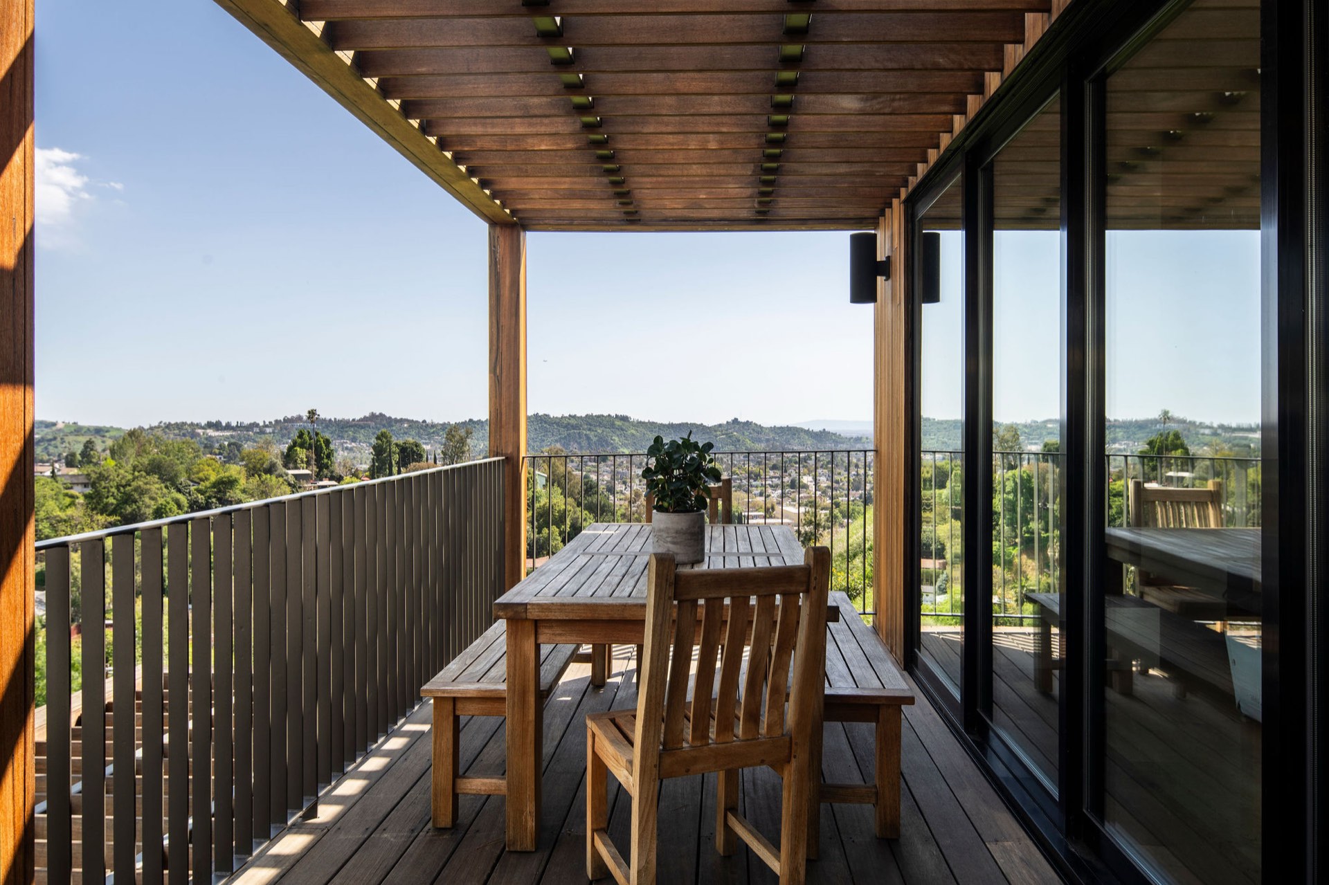 Highland Park outdoor patio