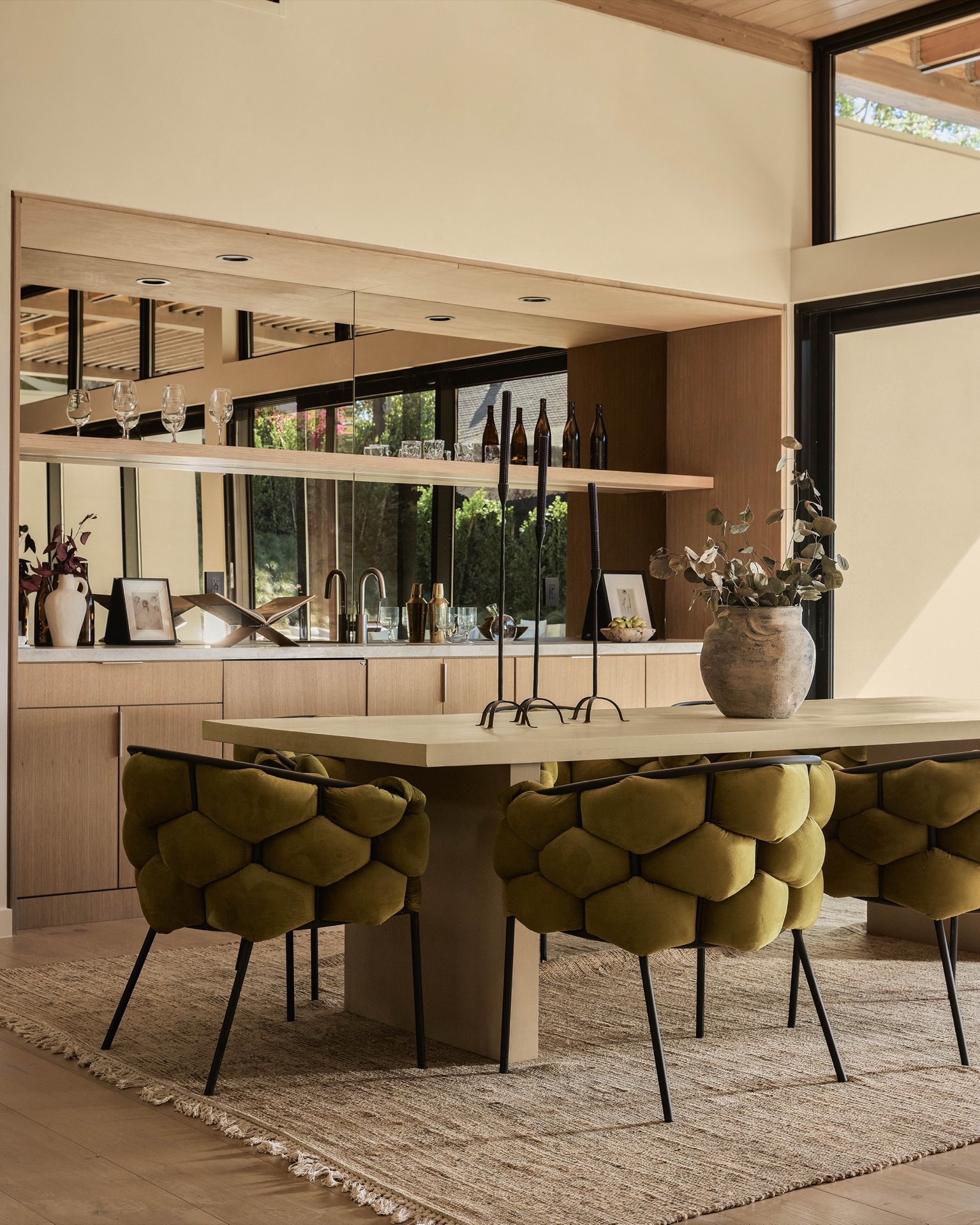 Detail shot from the Woodland Hills complete home remodel