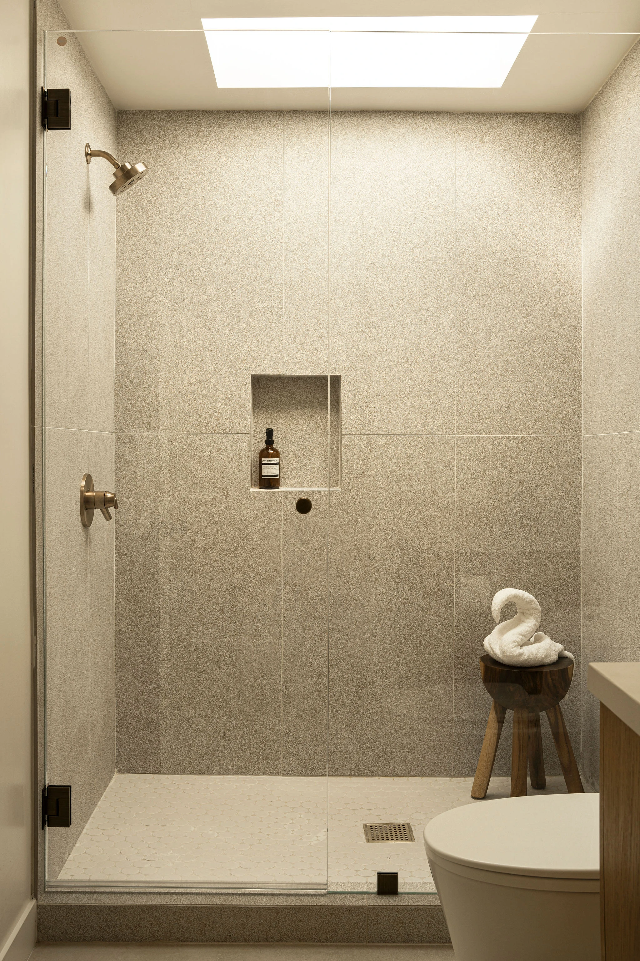 Spa bathroom remodel in Malibu