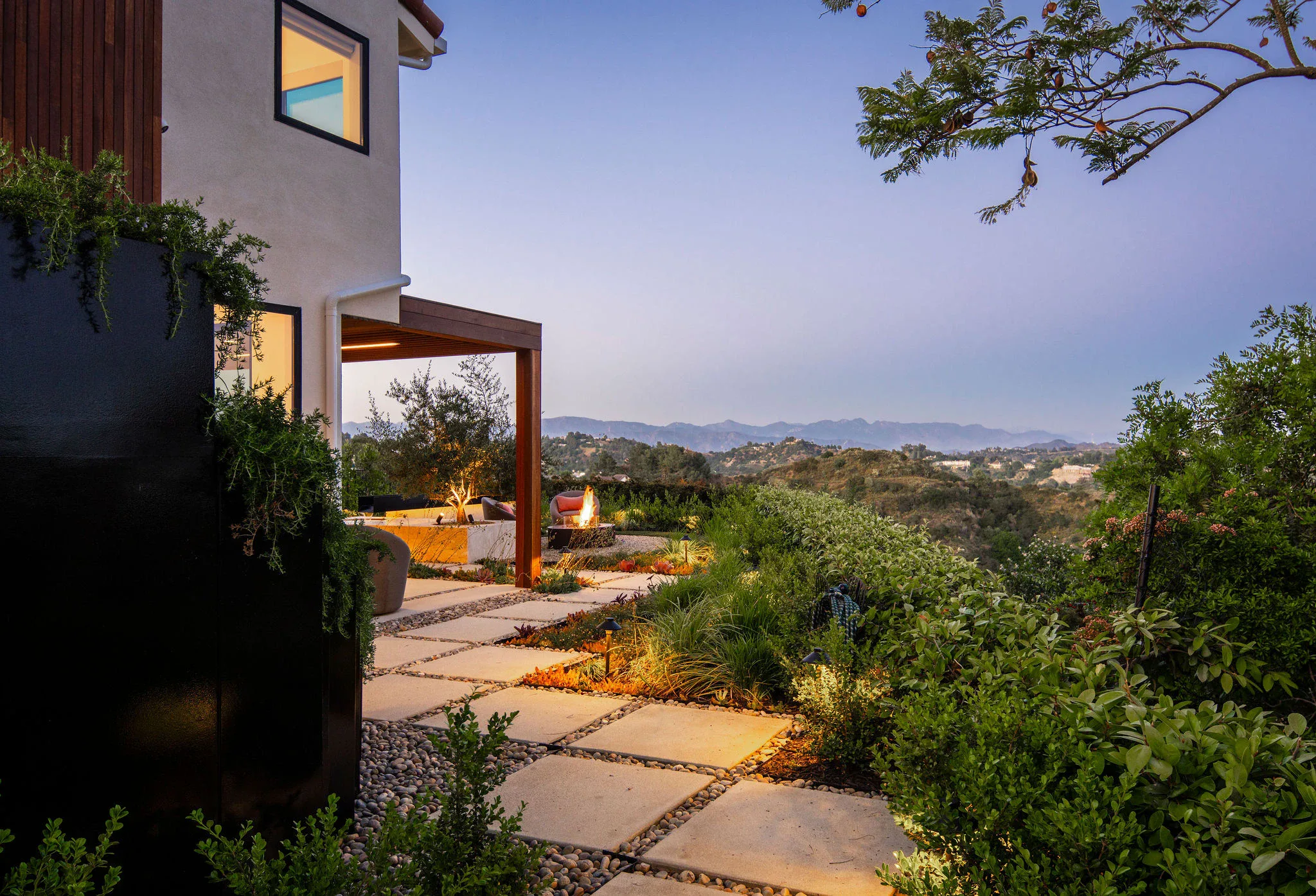 Custom deck and patio by Warren Development