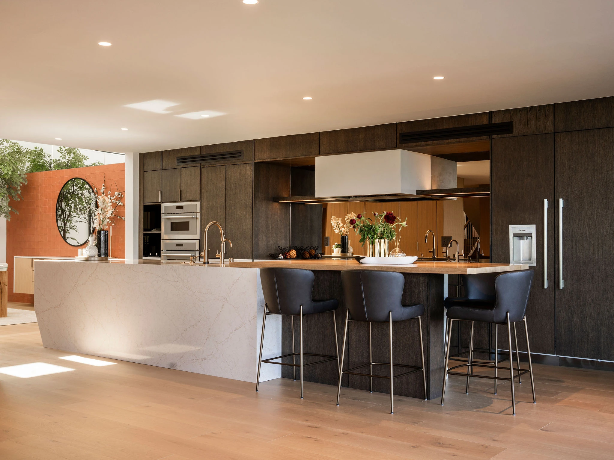 Custom cabinetry kitchen build in Pacific Palisades