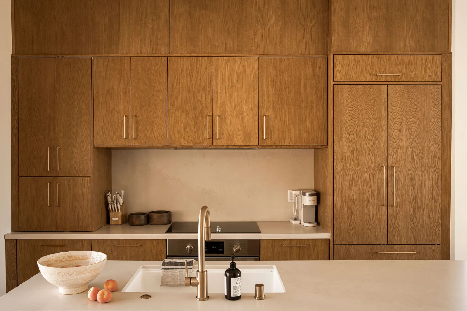 Stone & Quartz Kitchen in Marina Del Rey