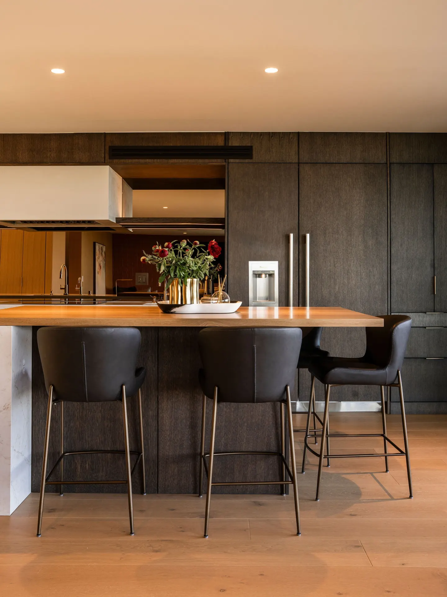 Luxury kitchen remodel by Warren Development