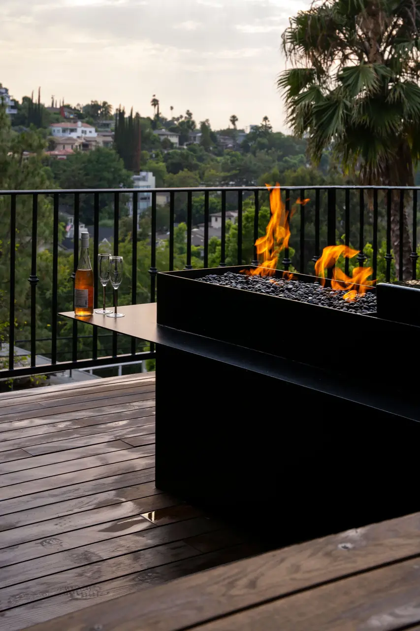 Custom pool and spa build in Pacific Palisades