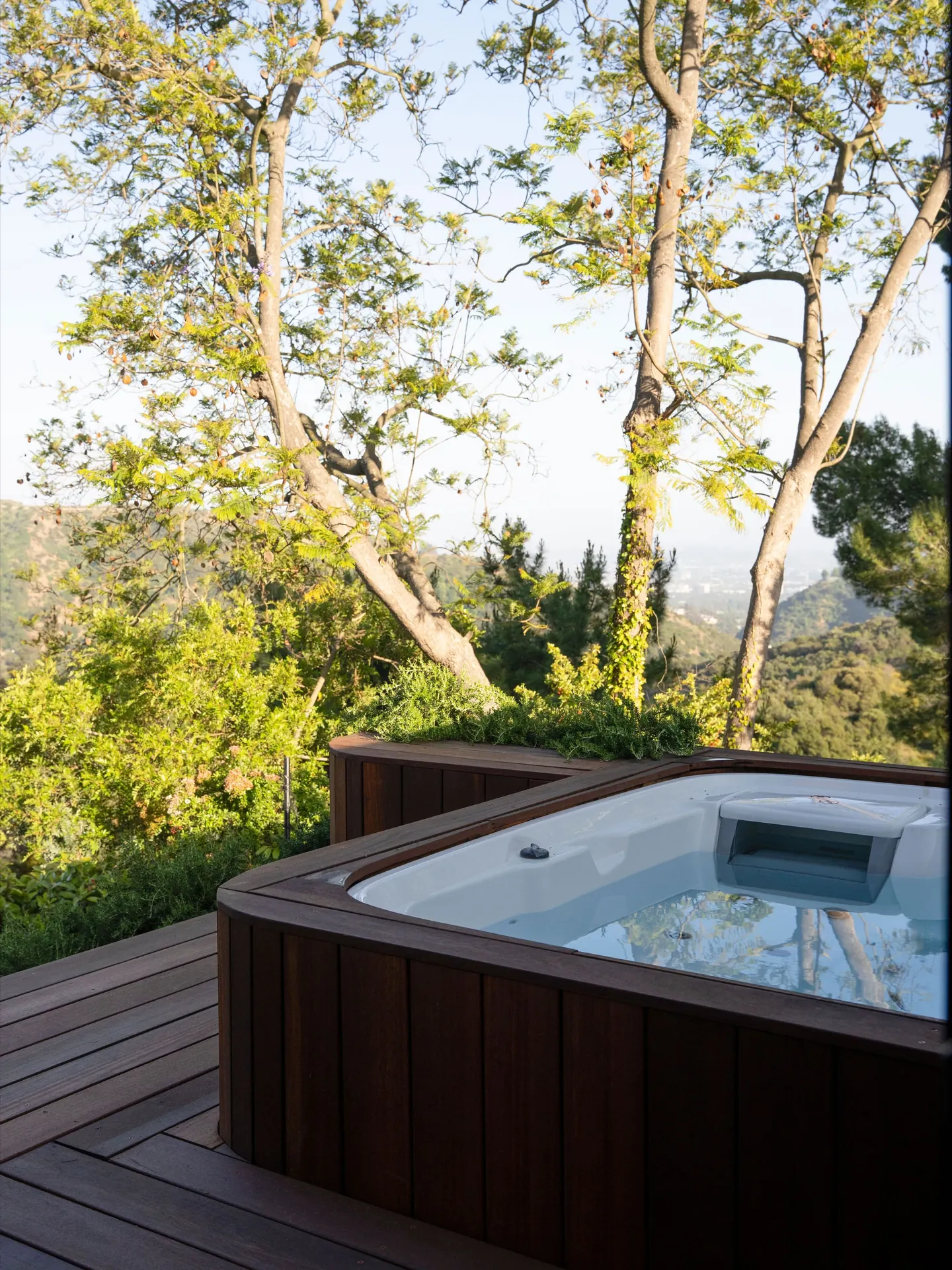 Custom luxury pool and spa by Warren Development